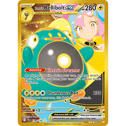 Iono's Bellibolt ex JTG 188 Hyper rare Ingles