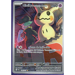Mimikjyu del equipo rocket ASC 238 Illustration rare Español
