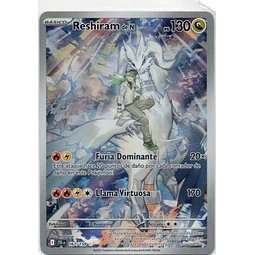 Reshiram de N JTG 167 Illustration rare Español