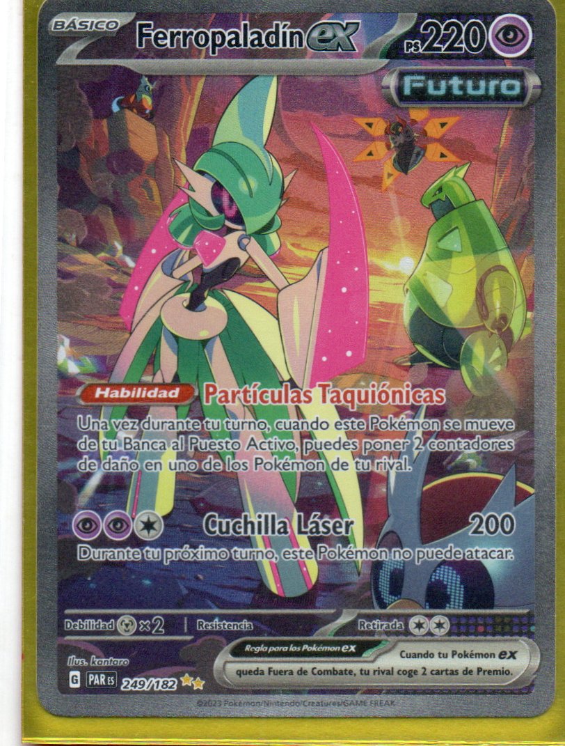 Ferropaladin ex PAR 249 Special Illustration rare Español
