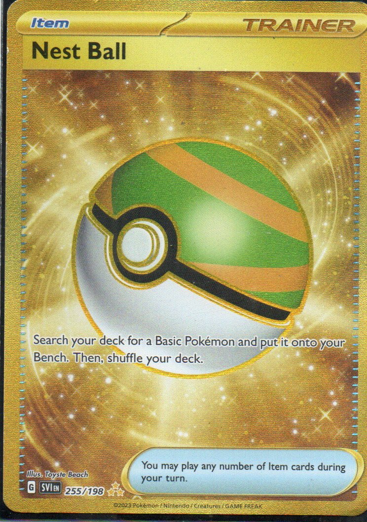Nest Ball SVI 255 Hyper rare Ingles