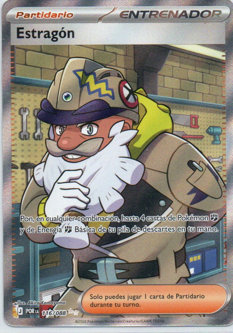 Estragon POR 116 Ultra rare Español