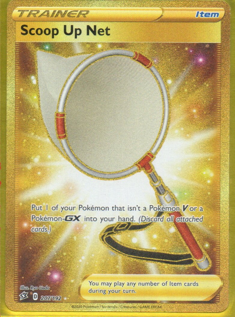 Scoop Up Net 207 Secret rare Ingles