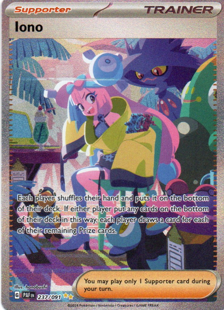 Iono PAF 237 Special Illustration rare Ingles