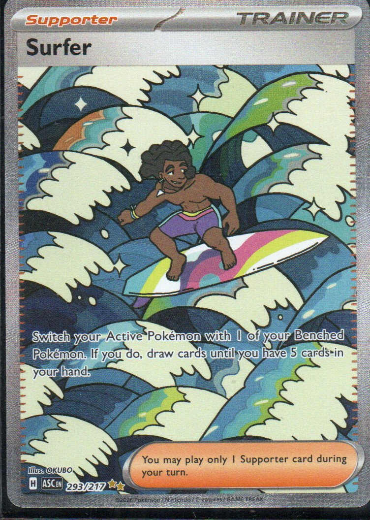 Surfer ASC 293 Special Illustration rare Ingles