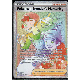 Pokemon Breeder's Nurturing 195 Secret rare Ingles