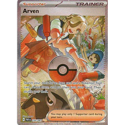 Arven PAF 235 Special Illustration rare Ingles