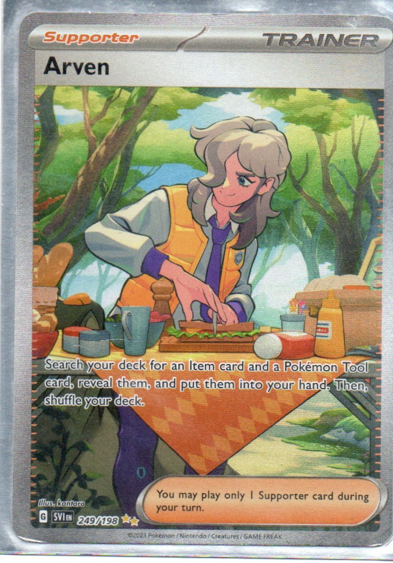 Arven SVI 249 Special Illustration rare Ingles