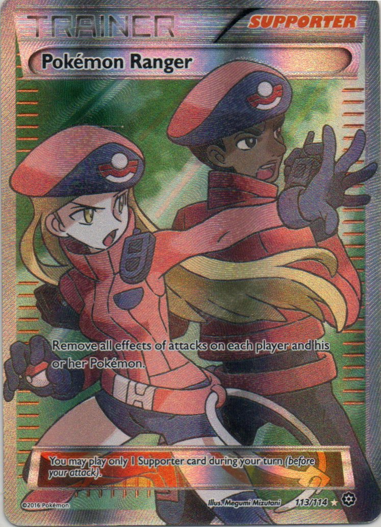 Pokemon Ranger 113 Ultra rare Ingles