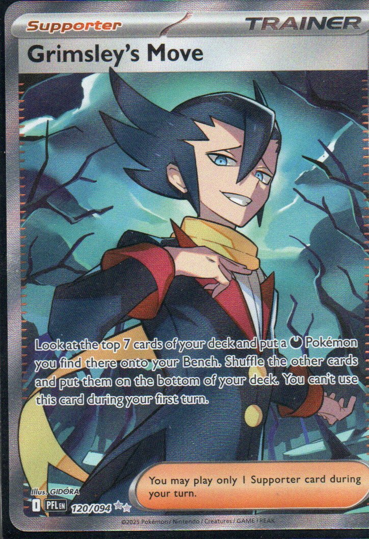 Grimsley's Move PFL 120 Ultra rare Ingles