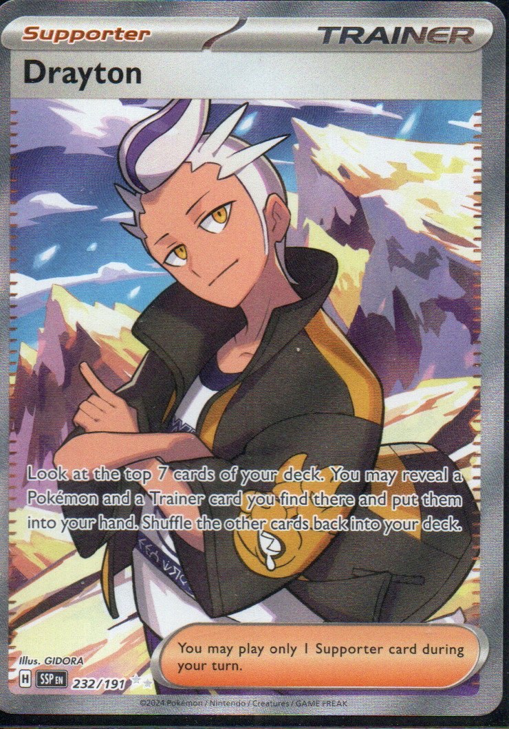 Draytron SSP 232 Ultra rare Ingles