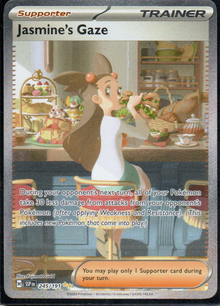 Jasmine's Gaze SSP 245 Special Illustration rare Ingles