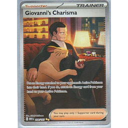 Giovanni's Charisma MEW 204 Special Illustration rare Ingles