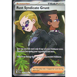 Rust Syndicate Grunt PBL 112 Ultra rare Ingles