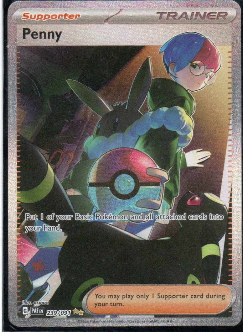 Penny PAF 239 Special Illustration rare Ingles