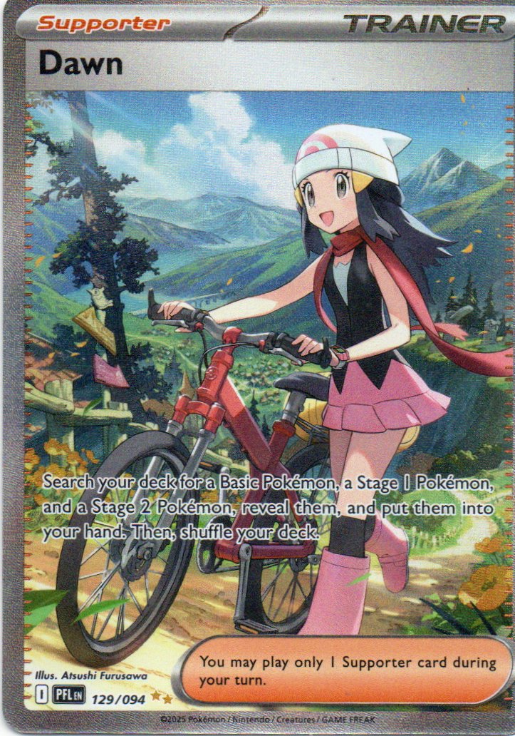 Dawn PFL 129 Special Illustration rare Ingles