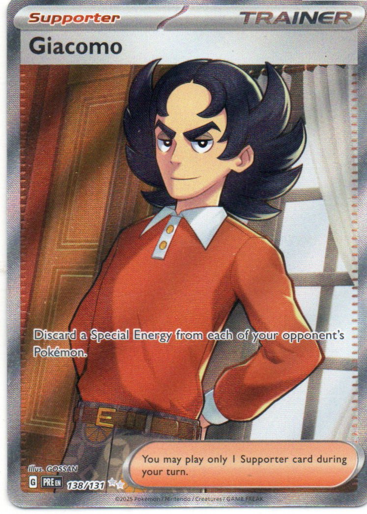 GIacomo PRE 138 Ultra rare Ingles
