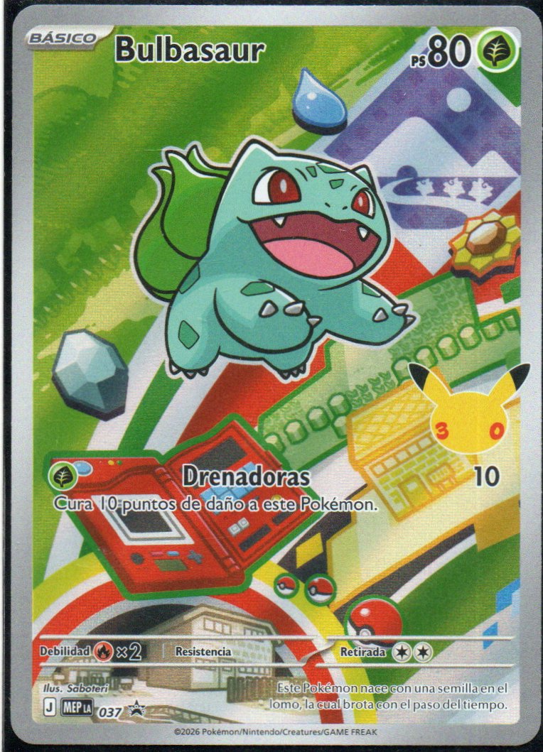 Bulbasaur MEP 037 Promo Español