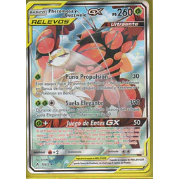 Pheromosa y Buzzwole GX 192 Ultra rare Español