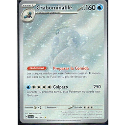 Crabominable SCR 149 Illustration rare Español