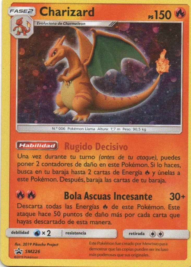 Charizard SM226 Promo Español