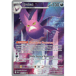 Crobat CRI 093 Illustration rare Español