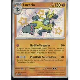 Lucario PAF 174 Shiny rare Español