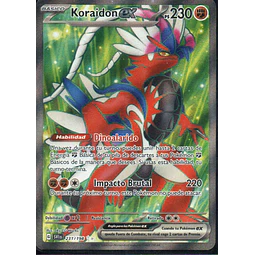 Koraidon ex SVI 231 Ultra rare Español