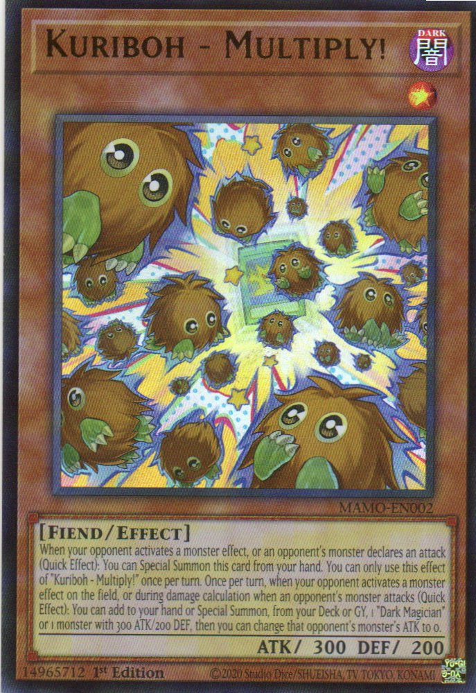 Kuriboh - Multiply! MAMO-EN002 Ultra Rare