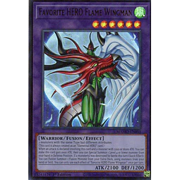 Favorite HERO Flame Wingman MAMO-EN005 Ultra Rare