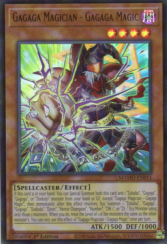Gagaga Magician - Gagaga Magic MAMO-EN011 Ultra Rare