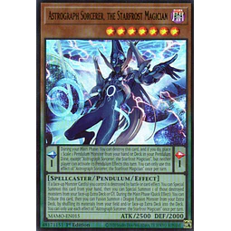 Astrograph Sorcerer, the Starfrost Magician MAMO-EN015 Ultra Rare