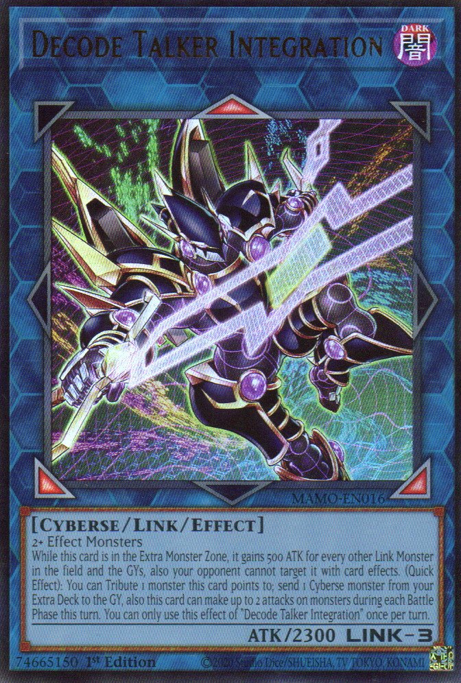 Decode Talker Integration MAMO-EN016 Ultra Rare