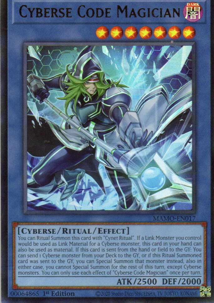 Cyberse Code Magician MAMO-EN017 Ultra Rare
