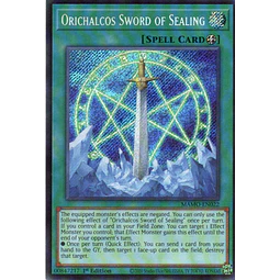Orichalcos Sword of Sealing MAMO-EN022 Secret Rare