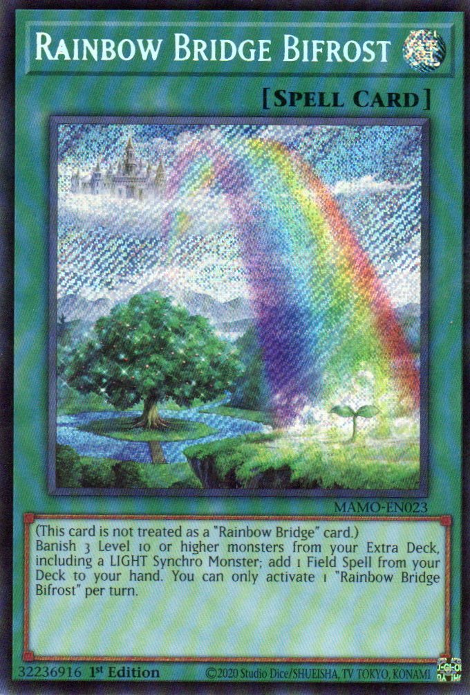 Rainbow Bridge Bifrost MAMO-EN023 Secret Rare