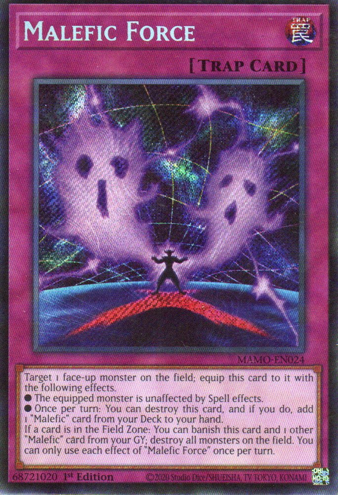 Malefic Force MAMO-EN024 Ultra Rare