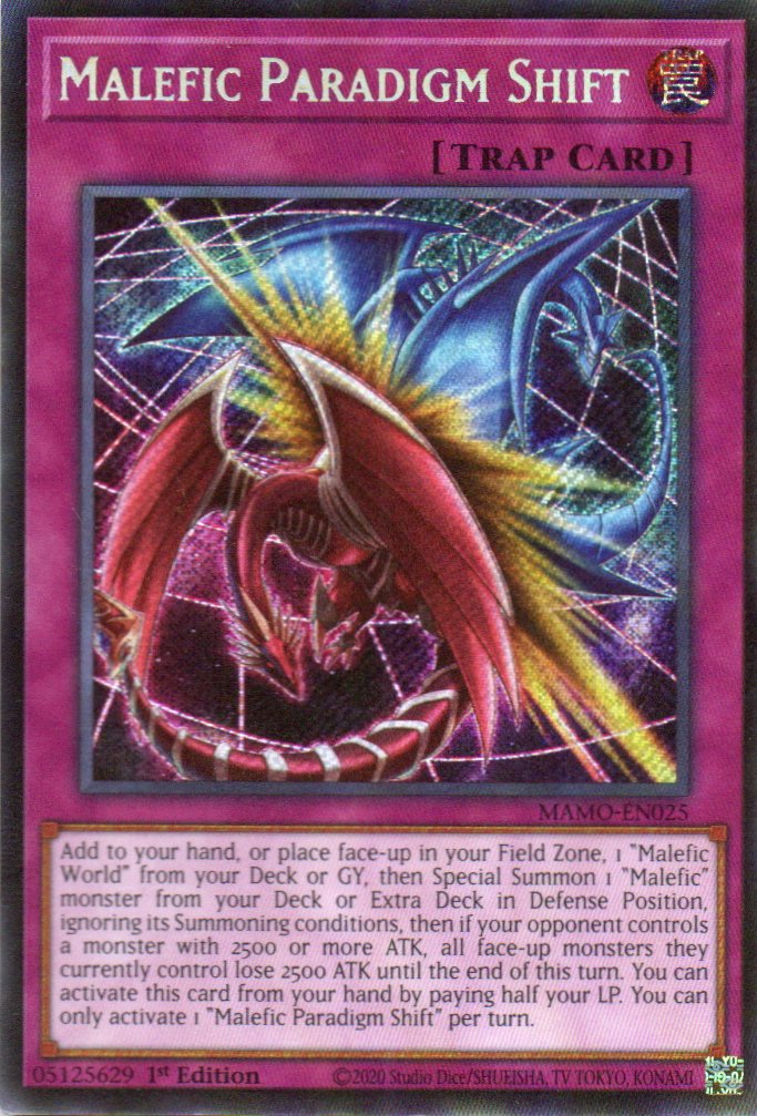 Malefic Paradigm Shift MAMO-EN025 Ultra Rare