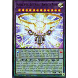 Master Spirit Tech Force - Pendulum Ruler MAMO-EN027 Ultra Rare