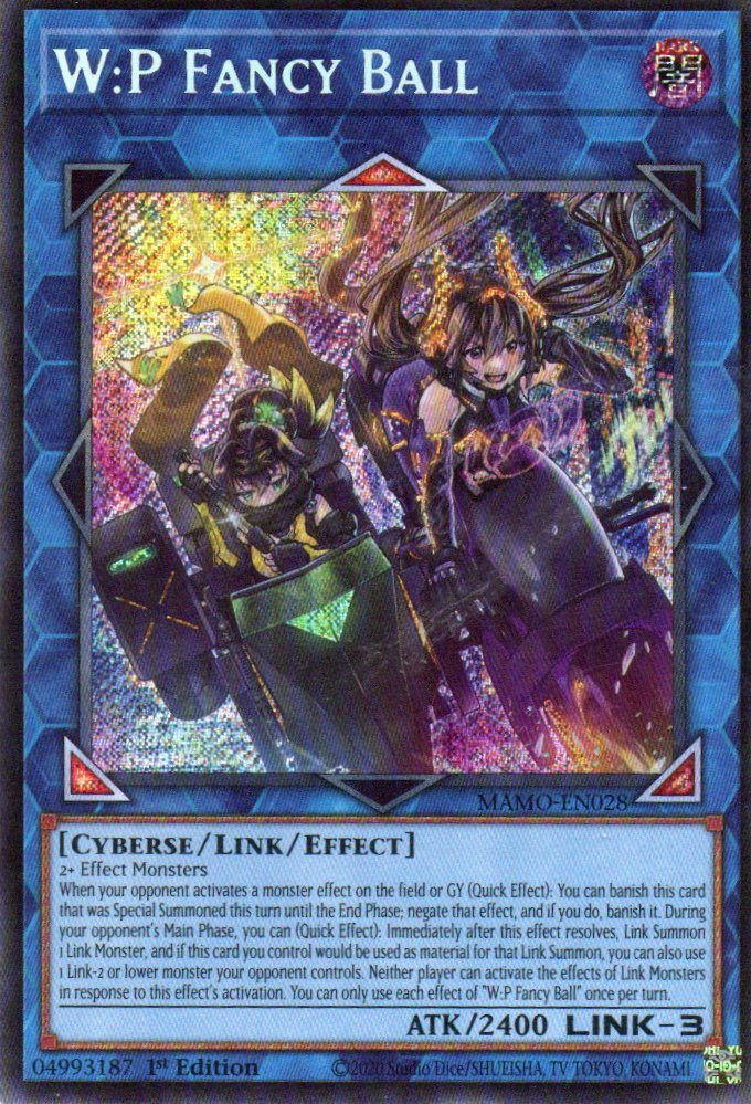W:P Fancy Ball MAMO-EN028 Secret Rare