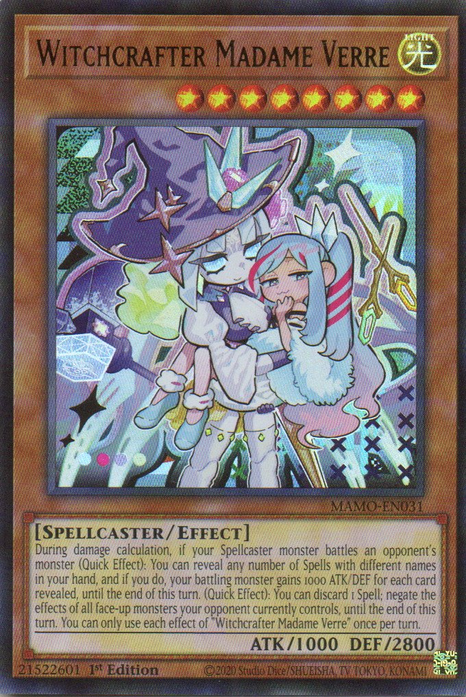 Witchcrafter Madame Verre MAMO-EN031 Ultra Rare