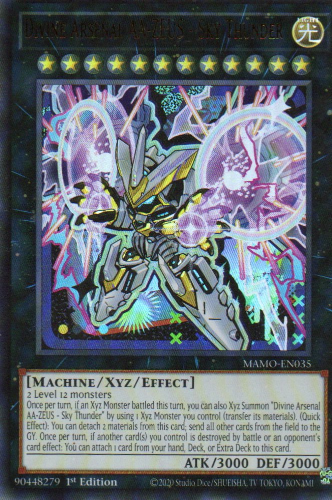 Divine Arsenal AA-ZEUS - Sky Thunder MAMO-EN035 Ultra Rare