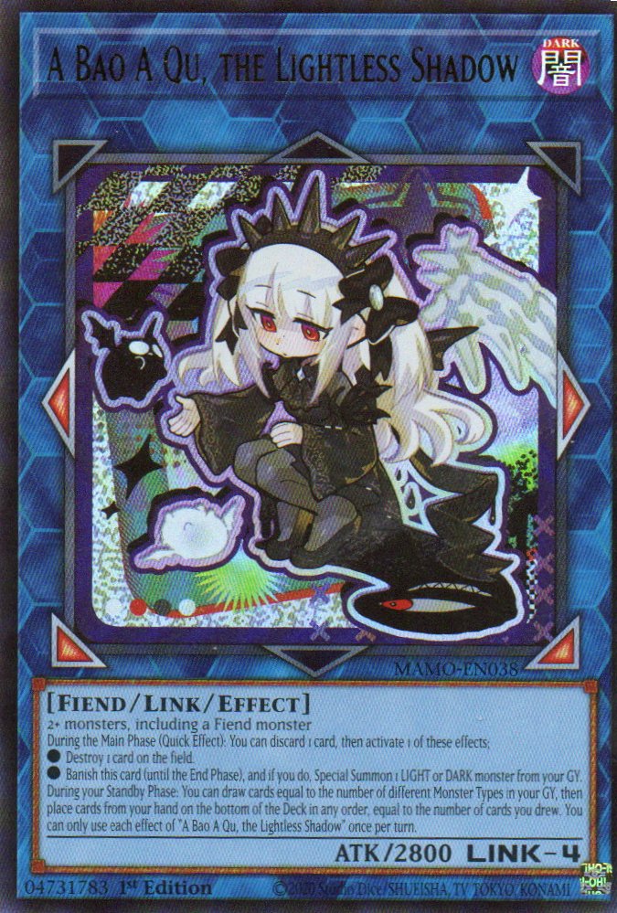 A Bao A Qu, the Lightless Shadow MAMO-EN038 Ultra Rare