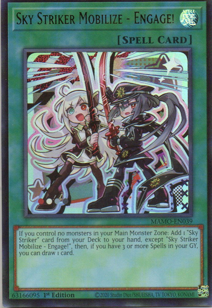 Sky Striker Mobilize - Engage! MAMO-EN039 Ultra Rare