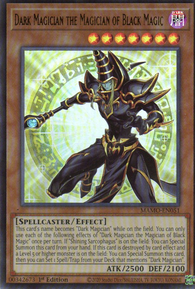 Dark Magician the Magician of Black Magic MAMO-EN051 Ultra Rare