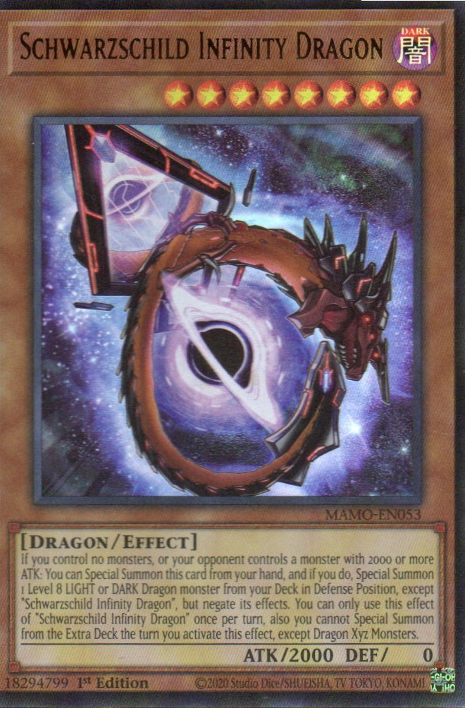 Schwarzschild Infinity Dragon MAMO-EN053 Ultra Rare