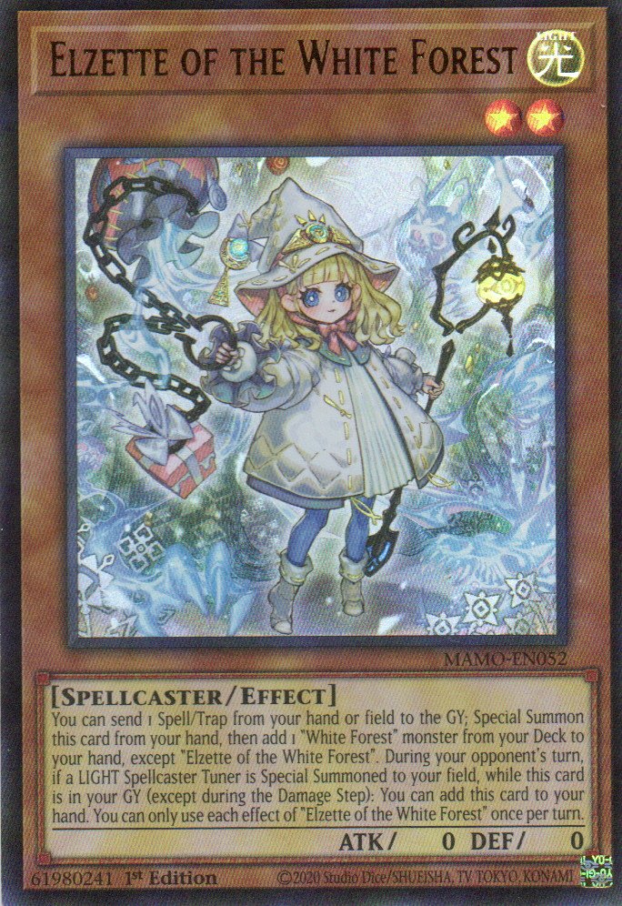 Elzette, Azamina of the White Forest MAMO-EN054 Ultra Rare