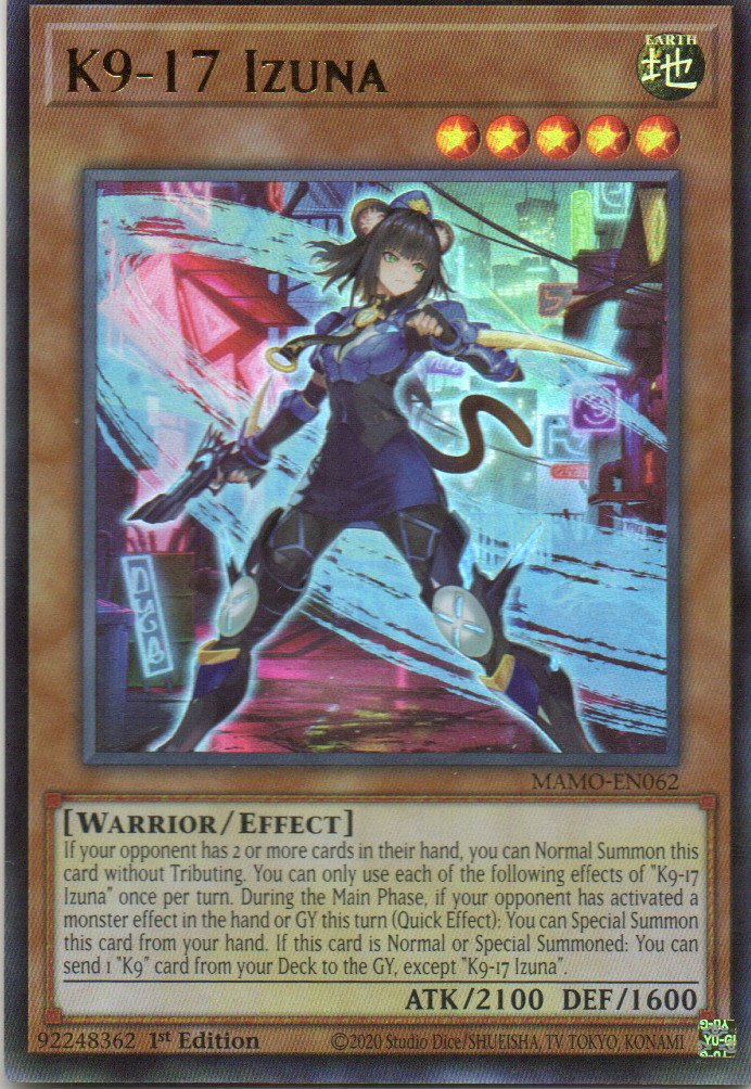 K9-17 Izuna MAMO-EN062 Ultra Rare