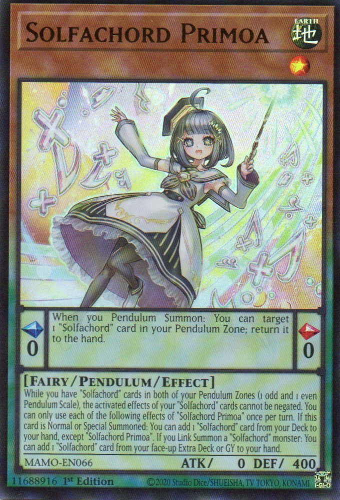 Solfachord Primoa MAMO-EN066 Ultra Rare