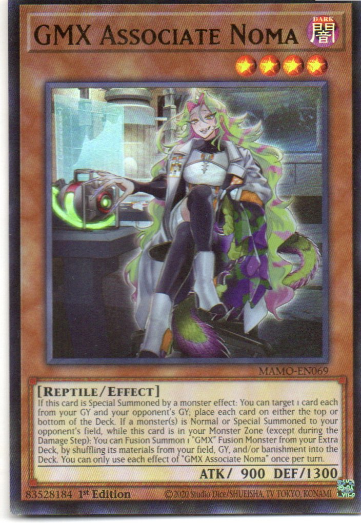 GMX Associate Noma MAMO-EN069 Ultra Rare